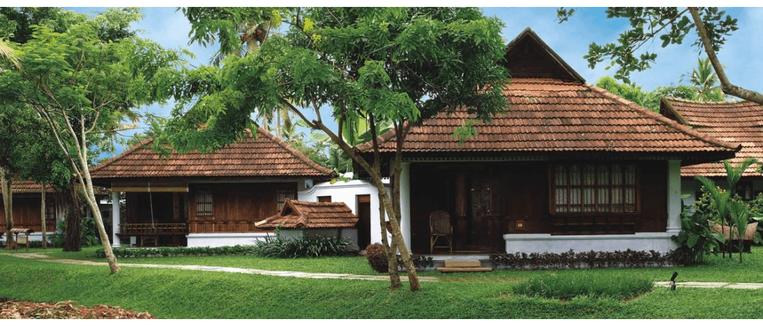 Traditional Luxury Cottages at Kumarakom lake Resort, Kumarakom