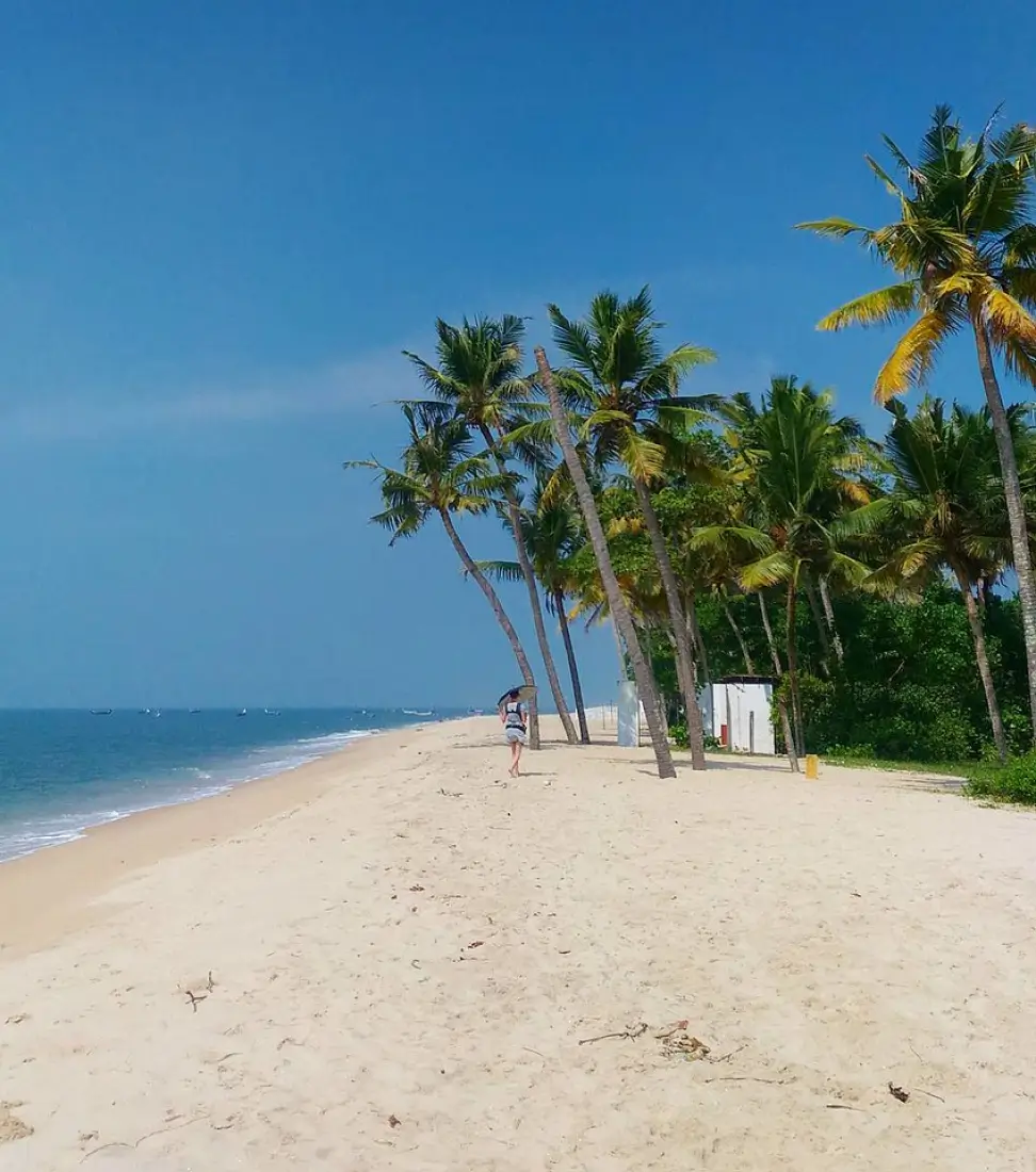  White Sand beaches at Kumarakom, Kerala